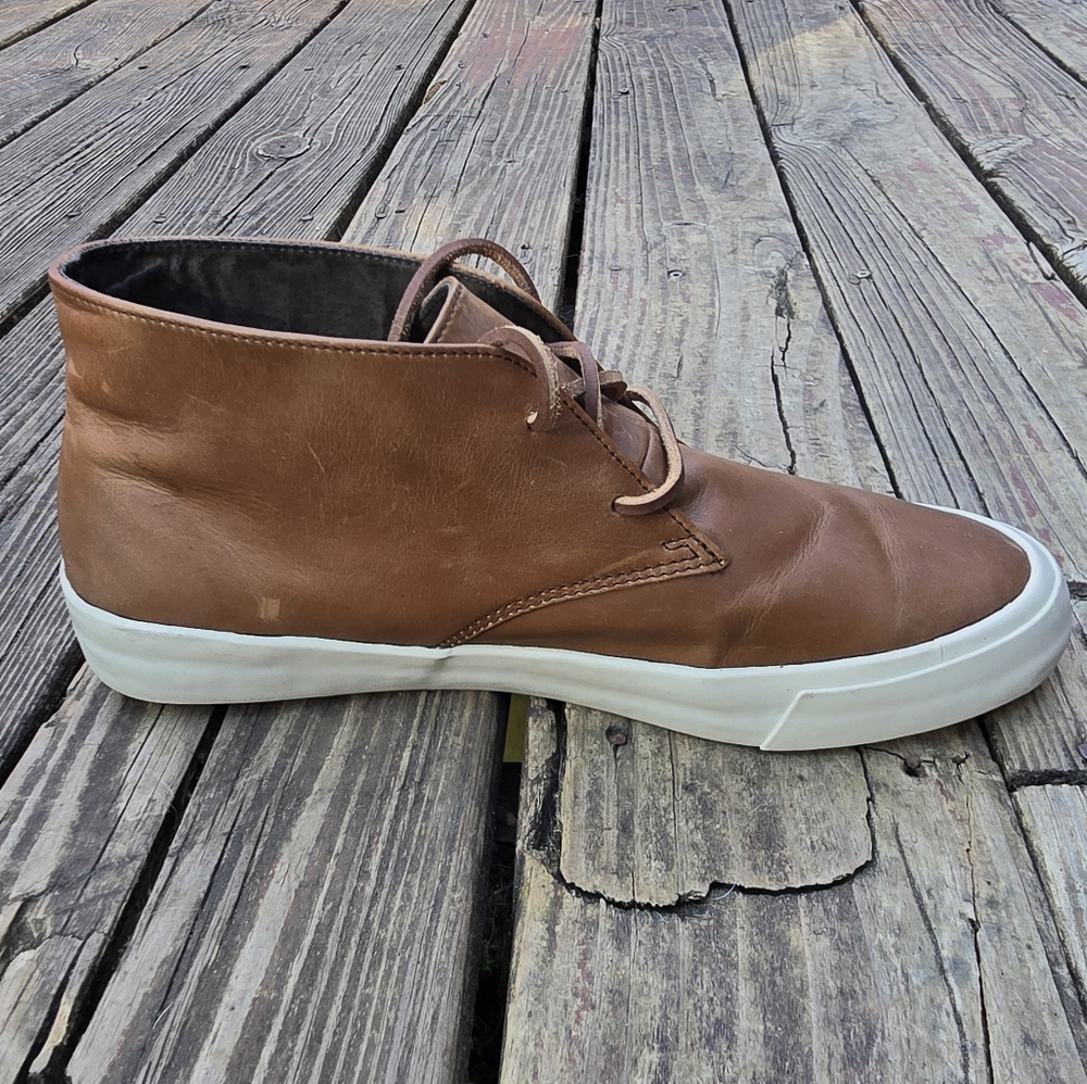 SeaVees Maslon Desert Oiled Rugged Leather Chukka Boot, Elmwood, Brown, Size 12 - Picture 7 of 13
